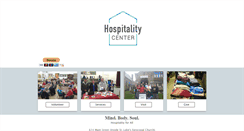 Desktop Screenshot of hospitality-center.org